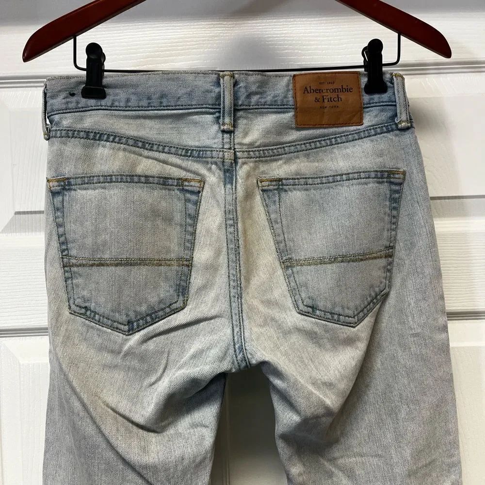 Abercrombie & Fitch The Skinny Button Fly Jeans sz 28X30
